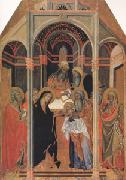 Bartolo di Fredi The Presentation in the Temple (mk05) oil painting reproduction